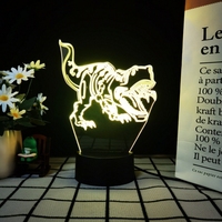 Lampe décorative populaire et tendance à image flottante 3D, prix de gros, avec trois couleurs changeantes pour les marches d'escalier