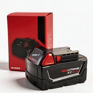 ชุดแบตเตอรี่ 18V 5.0AH สำหรับเครื่องมือไฟฟ้า – แบตเตอรี่ลิเธียมไอออนสำหรับสว่านไร้สายและประแจ - Product Image 1