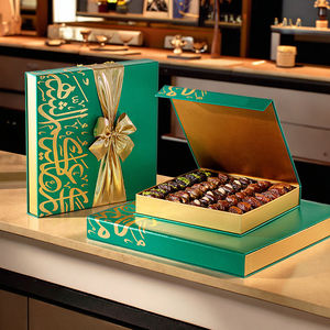 <strong>Luxury</strong> Custom Empty Cardboard Ramadan Date Packaging <strong>Chocolate</strong> Paper <strong>Box</strong> for Dates Packing - Product Image 1