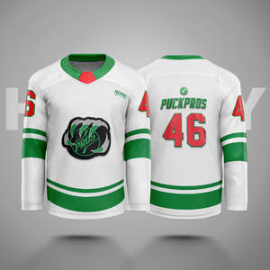 Herren Mesh Street Dress Hockey Sweatshirts Super Large Sublimation Bedruckte Eishockey Sweatshirts - Product Image 3