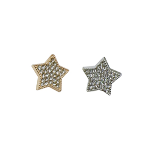 Nouvelle étoile cristal boutons cousus à <span class=keywords><strong>la</strong></span> main élégant petits boutons décoratifs en métal parfumés pour femmes manteau laine bouton de manchette boutons de chemise - Product Image 5