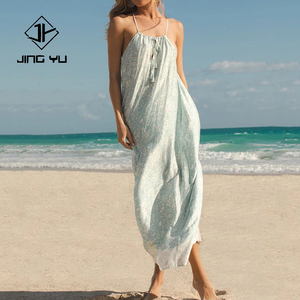 chinese dress ladies Rainday Women's Linen Dress Sleeveness Loose Dresses Casual Maxi Dress with  Pockets(Z3019BK,S) at Amazon Women's Clothing store