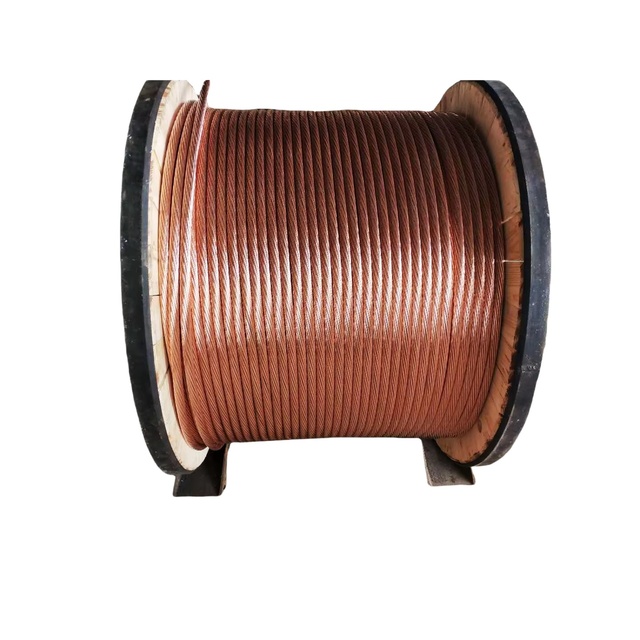 Sweld Factory Custom High Quality Copper Clad Steel Grounding Strand Wire Conductive Anti-Corrosion for Efficient Grounding Grids