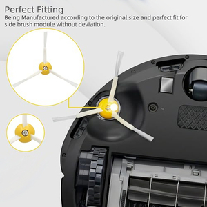 Cepillos Laterales de Repuesto para Aspiradoras Robóticas iRobot <span class=keywords><strong>Roomba</strong></span> Series 500, 600 y 700, Modelos 550, 560, <span class=keywords><strong>650</strong></span>, 670, 675, 692, 694, 770, 780 - Product Image 6