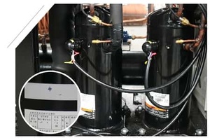 เครื่องทำความเย็นอุตสาหกรรมแบบใช้น้ำหล่อเย็น 64.8 กิโลวัตต์ อุปกรณ์ทำความเย็นสำหรับกระบวนการผลิตพลาสติก ความจุสำหรับสายการผลิต TongSheng PC-20WC - Product Image 6