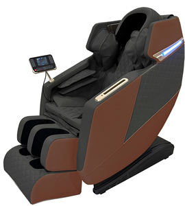 Silla de Masaje Eléctrica de Cuerpo Completo con Bolsas de Aire, Masaje Tailandés Shiatsu, Amasamiento de Espalda, Pantorrillas y Pies, Gravedad Cero 2D, Económica, con Riel en L - Product Image 3