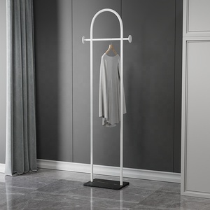 Appendiabiti Autoportante Moderno in Metallo con Base in Pietra, Organizzatore <span class=keywords><strong>per</strong></span> Armadio Aperto Resistente <span class=keywords><strong>per</strong></span> Camera da Letto, Ingresso - Product Image 3