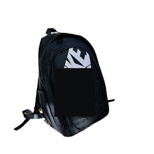 Letter Stitching Print <b>Backpack</b> <b>Large</b> Capacity 20-35L Laptop Compartment Unisex Leisure Travel <b>Backpack</b> - Product Image 5