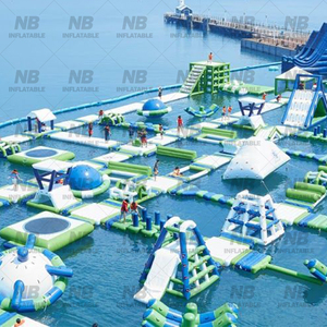 Customized Adult Water Floating Obstacle Course Equipment Sport <b>Game</b> Park Price Commercial <b>Inflatable</b> on Lake <b>Inflatable</b> Floatin - Product Image 3