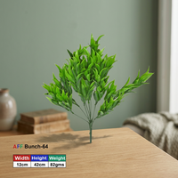 Daun Bambu/Palma Hijau Aavana Buatan AFF Bunch-64