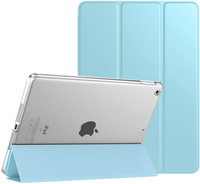 Coque de protection rigide pour iPad 10.2, transparente, avec éveil et veille automatique, 9e génération, 2021, 10.5