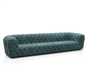 Mebel Mewah Gaya Italia Set Sofa Klasik Mebel Antik Gaya Perancis dengan Pemasok Sofa