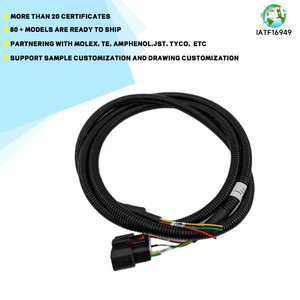 Amphenol kablo konnektörü ile özel elektronik kontrol ünitesi konnektör demeti - Product Image 4