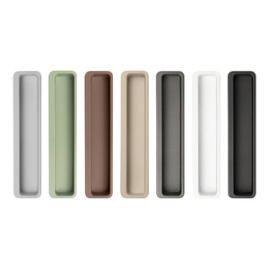 Tirador de aleación de aluminio moderno, buen precio, tiradores de cajón de armario de cristal de plástico para el hogar, cocina y dormitorio, armarios/armarios - Product Image 2