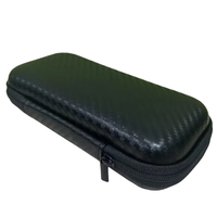 Sac de rangement de voyage personnalisé en EVA imperméable pour tournevis et écouteurs, noir, 16x8x4