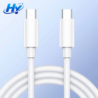 Câble de charge rapide et de transfert de données USB-C vers Type-C 60W 27W PD pour iPhone IOS Samsung Android Accessoires pour téléphones Vente en gros