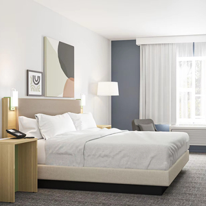 Proveedor de Muebles para Hoteles OEM, Muebles de Lujo para Habitaciones de Huéspedes para Spark by <span class=keywords><strong>Hilton</strong></span> y Proyectos Hoteleros Internacionales - Product Image 1