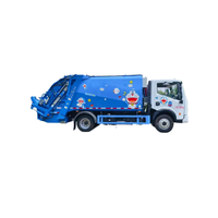 KLF 7 Compacteur Manuel à Charge Arrière pour Camion de Transfert de Déchets, Diesel Euro 5, Transmission 4x2, Poids Total Autorisé 7300 kg