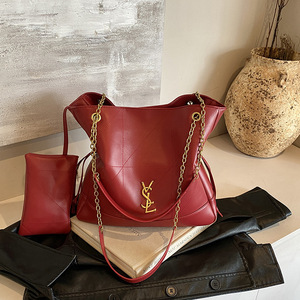 Nouveau sac à main en PU brodé, motif diamant, tendance, sac à bandoulière, sac à main léger de luxe pour femmes - Product Image 1