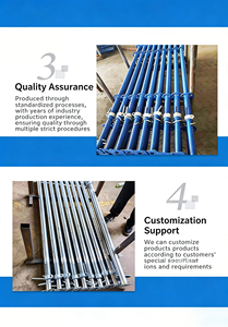 Supporto per Ponteggi <span class=keywords><strong>in</strong></span> Acciaio Zincato <span class=keywords><strong>Regolabile</strong></span>, Durevole, Rivestito <span class=keywords><strong>in</strong></span> Acciaio al Carbonio per Edilizia - Product Image 6