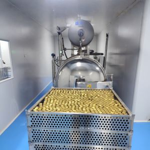 Grote Industriële Hogedruk Stoom <span class=keywords><strong>1000l</strong></span> Water Retort Machine Commerciële Voedsel Sterilisator Kan Autoclaaf Sterilisatie Apparatuur - Product Image 6