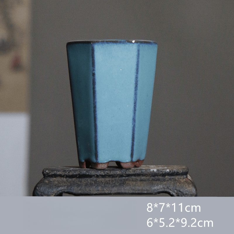 Grand format hexagonal émaillé uniforme