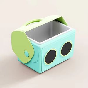 Durable Modern Plastic 14L Waterproof <b>Music</b> Cooler <b>Box</b> with Handle and Speaker for Camping & Outdoor Use - Product Image 3