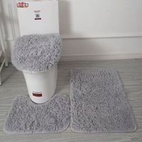 Tapis moelleux de toilette moderne fabriqué à la machine pour le salon tapis de salon nordique en peluche enfants chambre tapis de chevet décor à la maison fourrure