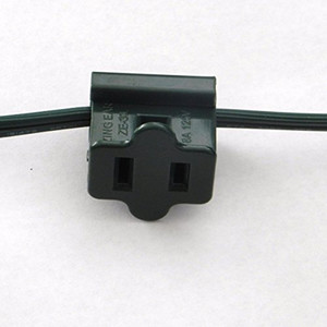 125V 6A SPT-2 nữ Inline Ma Cà Rồng Gilbert Zip cắm 18AWG điện dây nối - Product Image 3