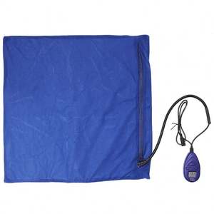 Coussin chauffant pour animaux de compagnie, 12V, avec boîte de contrôle, indicateur LED, PVC, pour chien et chat, motif solide, sac de couchage d'hiver, fourni par l'usine - Product Image 5