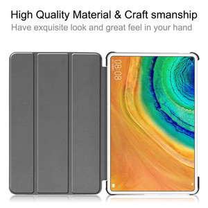 Custodia in pelle sintetica con supporto magnetico sottile custodia Smart Cover per <span class=keywords><strong>Huawei</strong></span> <span class=keywords><strong>MatePad</strong></span> <span class=keywords><strong>Pro</strong></span> 10.8 2019/2021 - Product Image 4