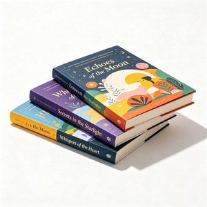 Impresión de Libros de Tapa Dura OEM, Juego de Libros de Novela, Encuadernación Cosida, Publicación al por Menor, Fábrica China, Pedidos al por Mayor - Product Image 1