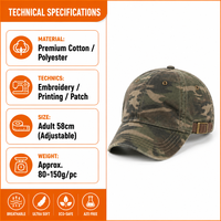 Casquette Snapback Unisexe Camouflage à Visière Plate pour la Plage, la Mode, le Sport, le Cyclisme, les Fêtes, le Style Décontracté, les Voyages et la Vente en Gros