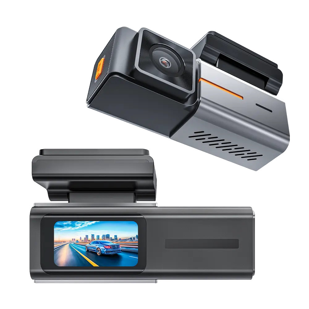 Câmera DVR para carros 4K Mini Dual Dash Cam Frontal e Traseira 4K Visão Noturna WIFI