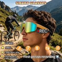 Gafas Inteligentes Deportivas GOTODO Nuevas con Cámara HD de 8MP, Video 4K, Resistencia al Agua IPX-6, Traducción en Tiempo Real, Reproducción de Música y Control Táctil