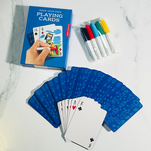 L'alta qualità personalizzata lascia ingannare gli adulti giocando a carte da gioco con carte da gioco divertenti personalizzate servizi di stampa di giochi - Product Image 1