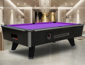 Mesa de Billar y Snooker Profesional de Alta Calidad, Operada con Monedas, de una Sola Pieza de Pizarra Negra, 7 Pies - Product Image 3