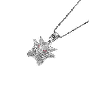 Mote Hip Hop smykker pequeño diablo anheng Gengar formet halskjede - Product Image 6