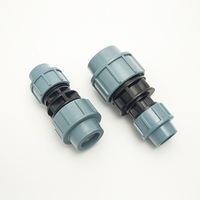 Raccords de Compression en PP, livraison gratuite, professionnels, tuyau HDPE pour l'eau