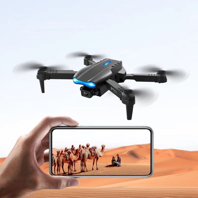 Toy Drones Foldable Mini 4K Professional E99 HD 4k Dual Camera Battery Cheap and Long Range K3 E99 Pro Drone with HD Camera