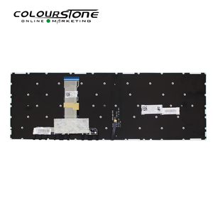 Reemplazo de teclado de computadora portátil con diseño de EE. UU. Y520 para Y520 2017 Y720 Teclado retroiluminado en inglés de plástico negro para computadora portátil - Product Image 3