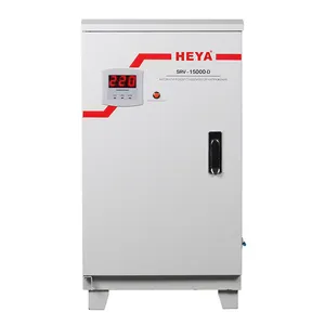SRV-12KVA Automatic Voltage Stabilizer Regulator 220V SVC Power Stabilizer for Domestic Use 10KW 15KW AC Current Single Phase
