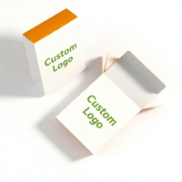 Boîtes d'emballage en carton mat pour cartouches de 1 ml et 2 ml, avec impression numérique personnalisée et pelliculage brillant sur papier cartonné blanc