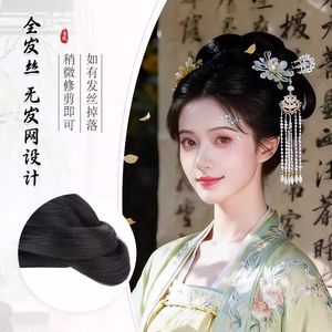 กิ๊บติดผมฟูเหยา วิกผมฮั่นฝูแบบออลอินวัน  วัสดุทนความร้อนสูง ขนาด 25 ซม. สไตล์ถังซ่ง สำหรับทำผมทรงอัพโด้ ใช้ได้ทุกวัน - Product Image 3