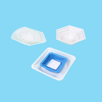 Venta Directa de Fábrica: Platos de Pesaje Antiestáticos de PS con Fondo Plano, Desechables y Esterilizables para Uso en Laboratorio