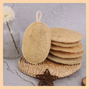 Wholesale Zenidoo Environmentally Friendly Handheld Cleaning Brushes Exfoliating <b>Shower</b> Loofah <b>Sponge</b> Pad Scrubber Dishwashing - Product Image 5