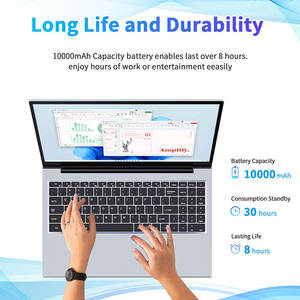 Le Tout Dernier Ordinateur Portable Professionnel Ultra Fin avec Écran 2K, Nouveau Modèle, Processeur i3, 12 Go de RAM, 512 Go SSD, Appareil Multiusage - Product Image 5