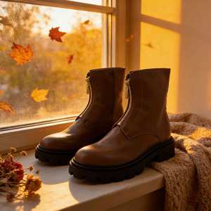 <span class=keywords><strong>Botas</strong></span> de Cuero Clásicas de Alta Calidad, Resistentes y Elegantes para <span class=keywords><strong>Mujer</strong></span> - Product Image 1