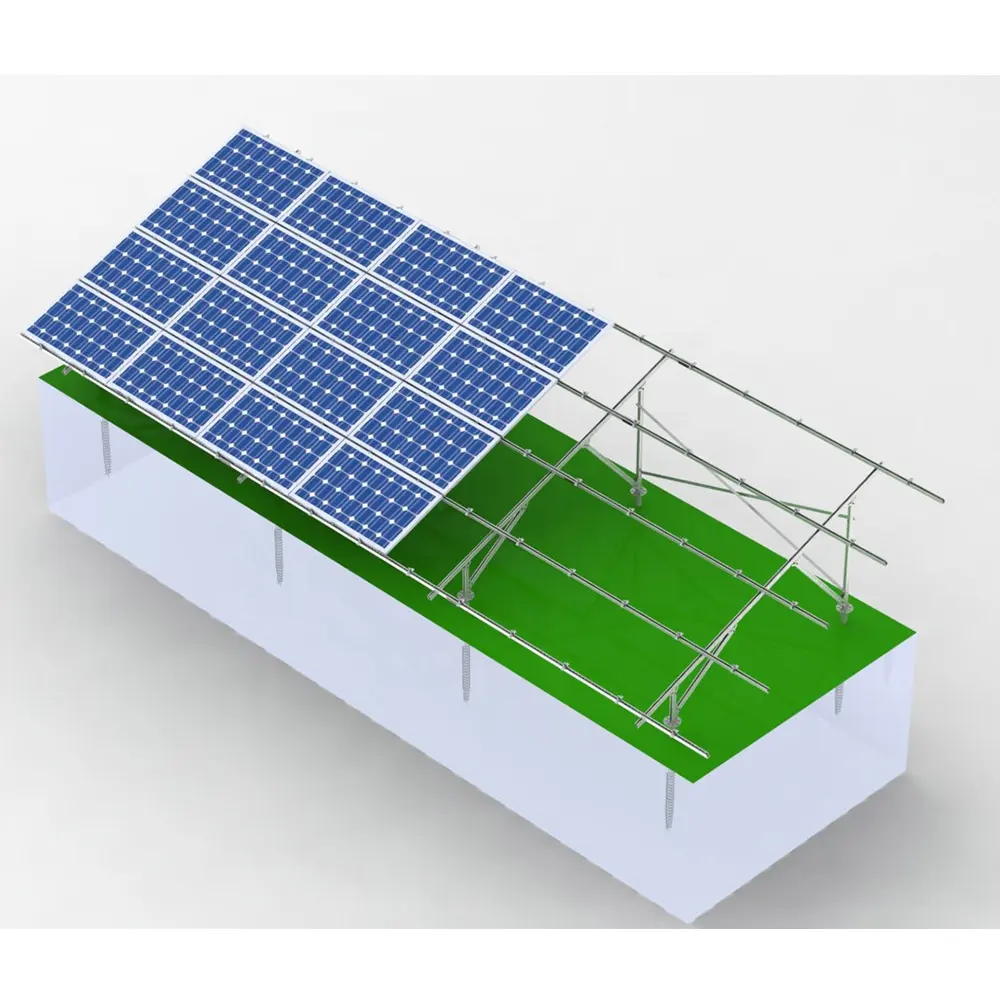 HQ MOUNT staffa di montaggio fotovoltaica a terra con sistema di montaggio solare personalizzato più competitivo