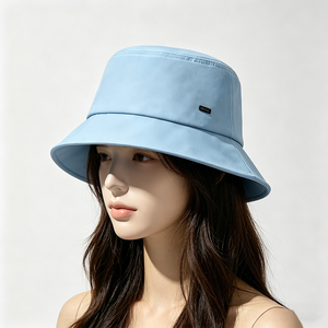 Sombrero de Pana Ligero de Secado Rápido con Bordado 3D, Estilo Informal, Protección UV para Mujer, Ideal para Pesca y Uso Diario al Aire Libre - Product Image 1